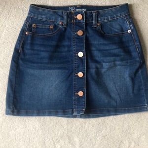Blue Jean mini skirt